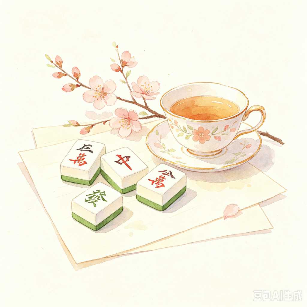 brand slogan mahjong set