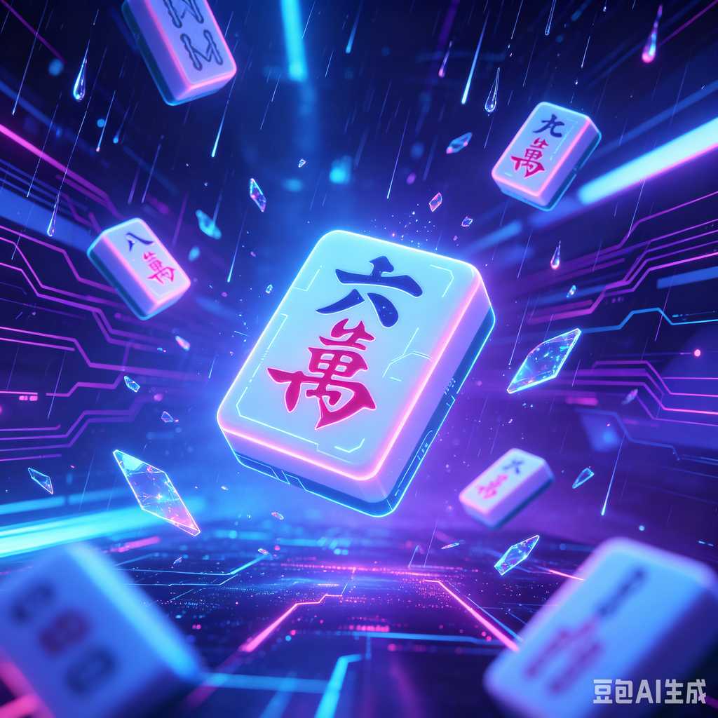 gradient pink mahjong tiles