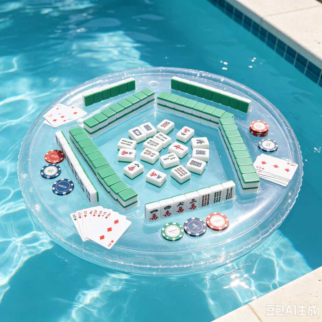 asian classic board game mahjong